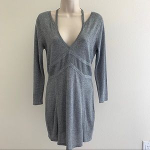 NWOT Cache Silver Dress Size Small